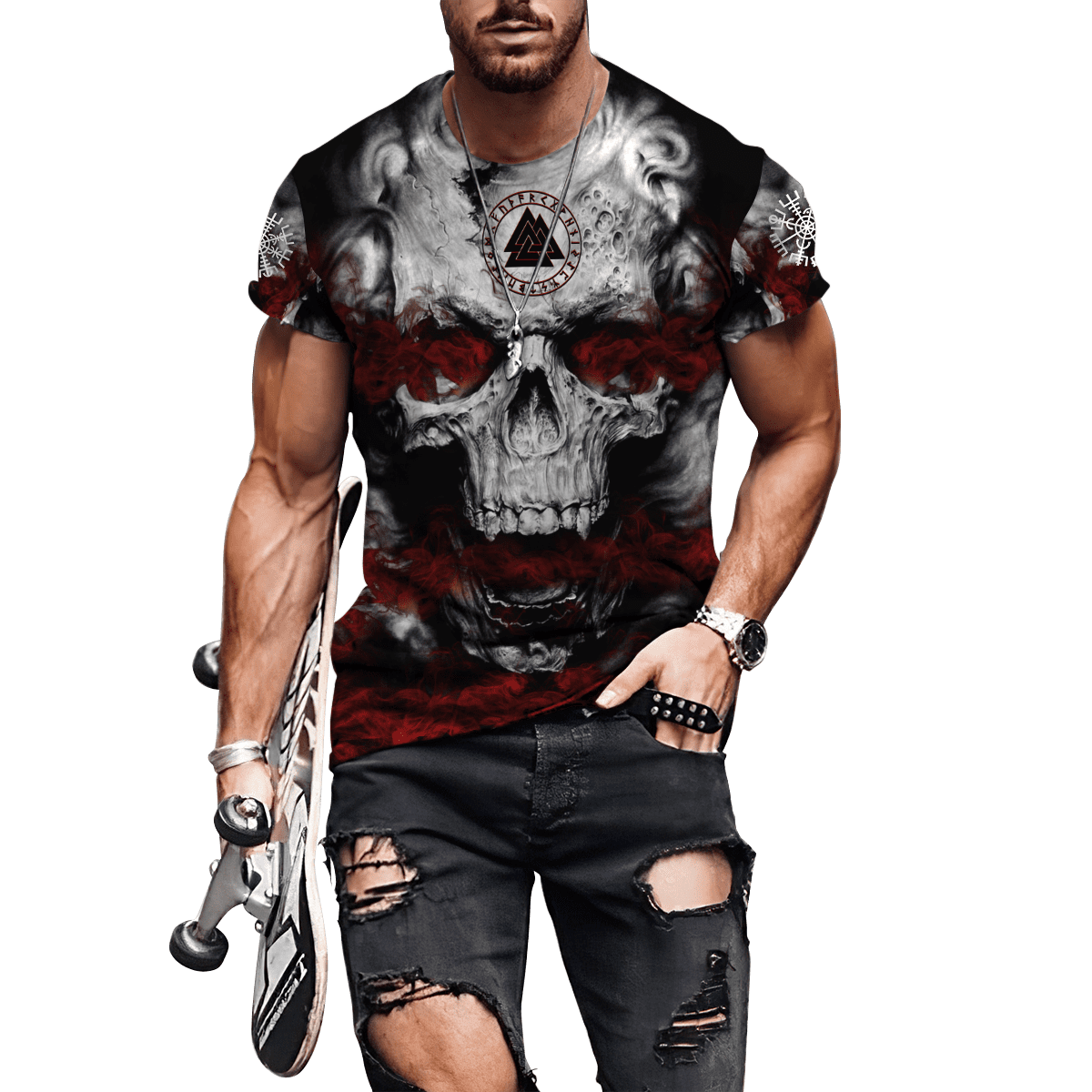Skull Hoodie For Men And Women