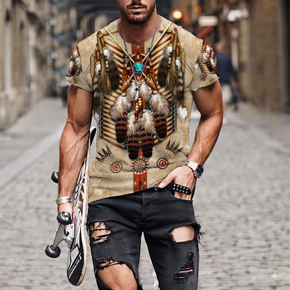 Native American 3D All Over Printed Unisex Shirts