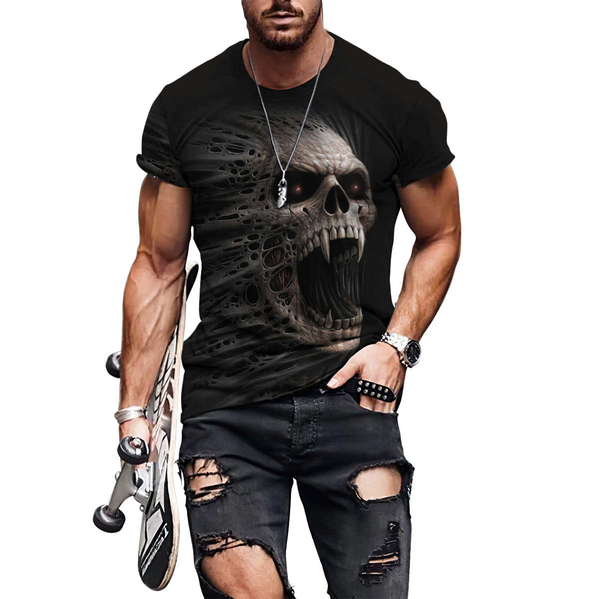 Skull Hoodie For Men And Women