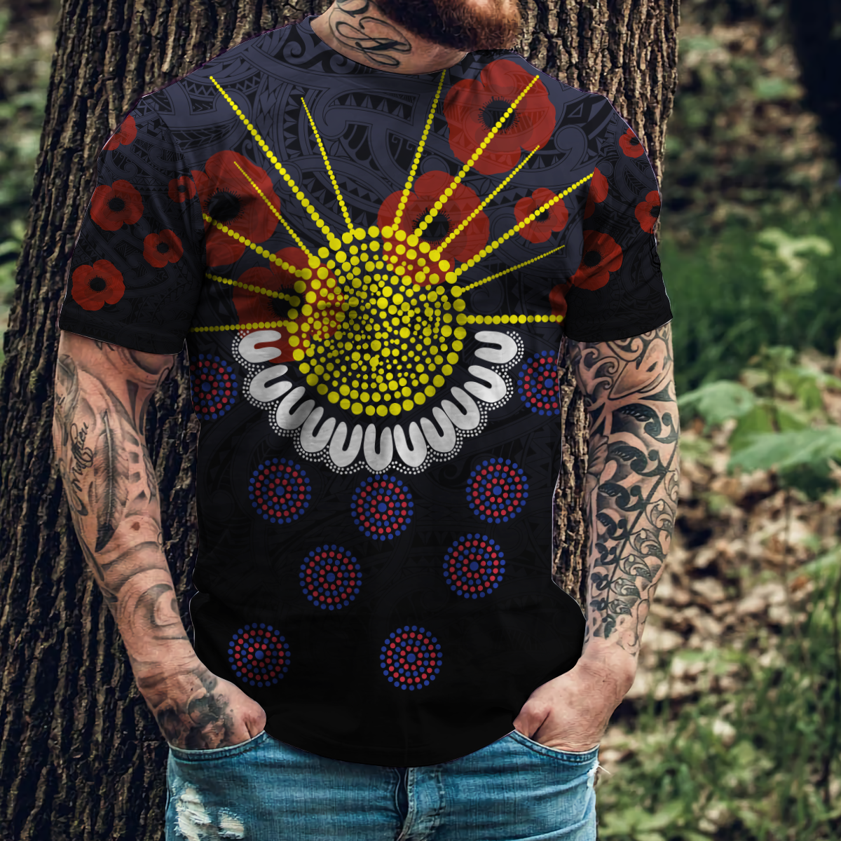New Zealand Maori And Australia Aboriginal We Are Family 3D Printed Unisex Shirts TN DD29032102