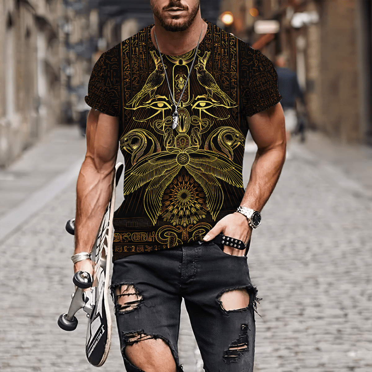 Ancient Egypt 3D All Over Printed Unisex Shirts