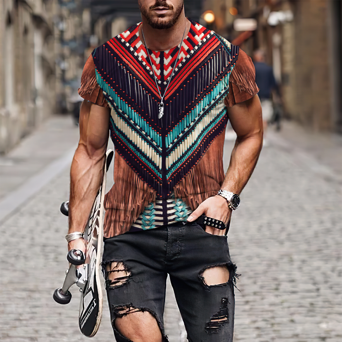 Native American 3D All Over Printed Unisex Shirts