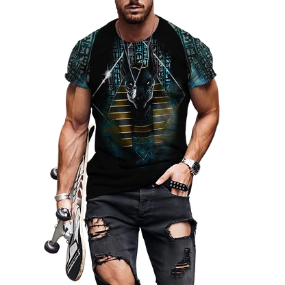 The God Of Egypt - Anubis 3D All Over Printed Unisex Shirts
