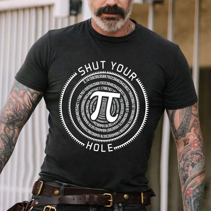 Shut Your Hole Funny Science T-Shirt