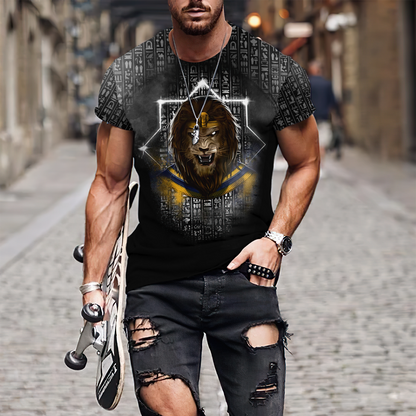 The Gods of Egypt - Maahes 3D All Over Printed Unisex Shirts