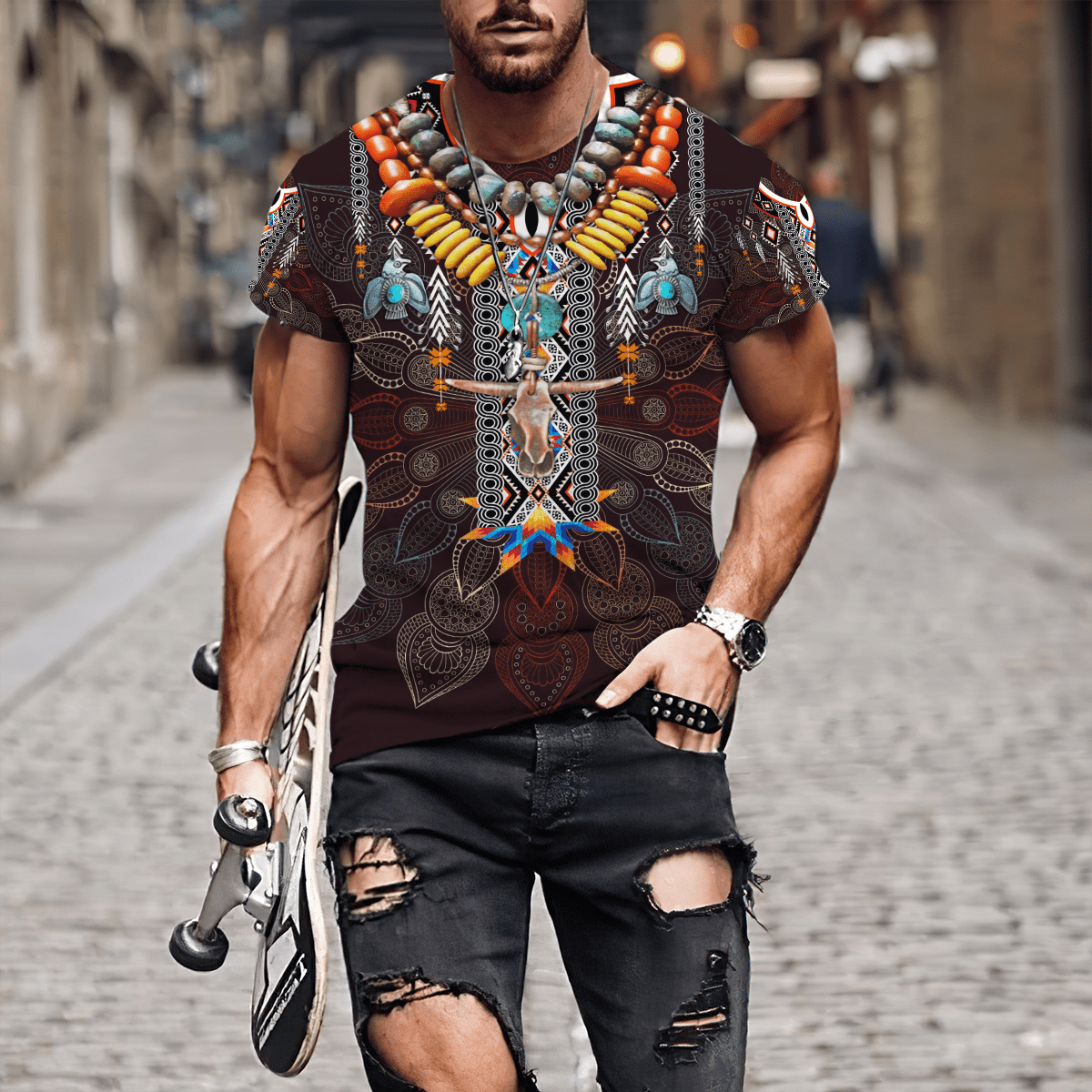 Native American 3D All Over Printed Unisex Shirts