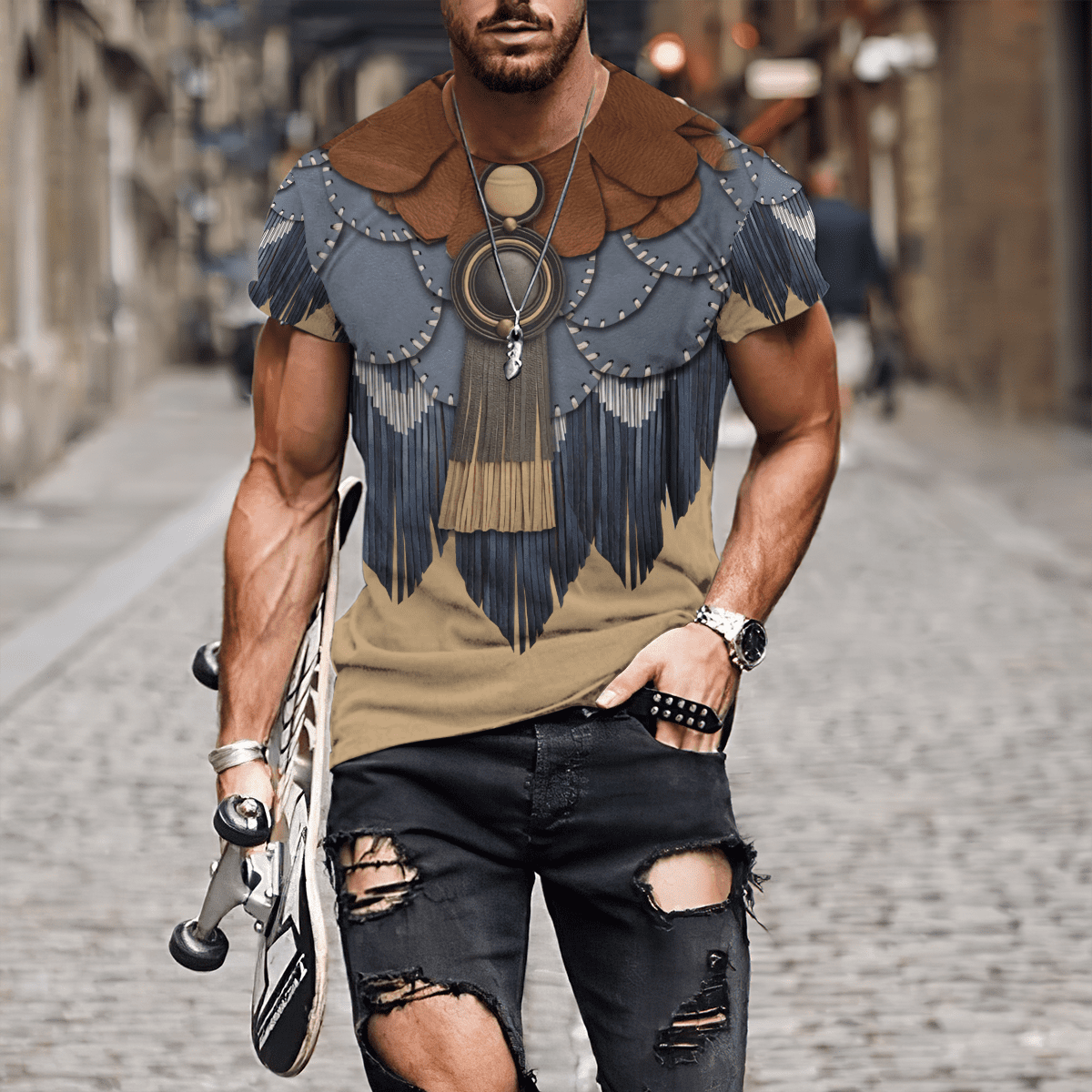 Native American 3D All Over Printed Unisex Shirts