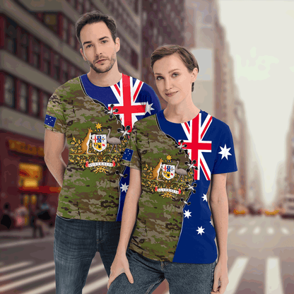 The Australian Army 3D All Over Printed Shirts For Men And Women VP10032104