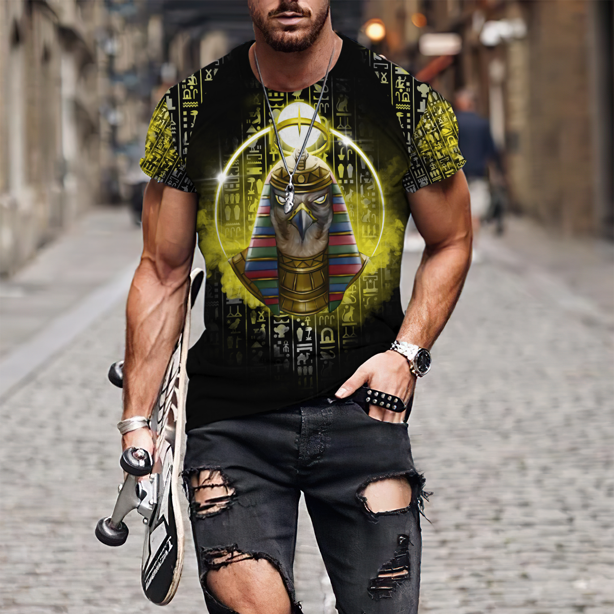 The God Of Egypt - Ra 3D All Over Printed Unisex Shirts