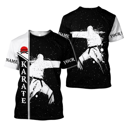 Customize Name Karate Shuto Uchi Hoodie For Men And Women TNA18032104