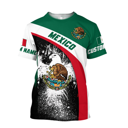 Mexico Hoodie Persionalized 3D All Over Printed Shirts