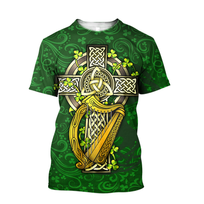 Irish 3D All Over Printed Unisex Shirts