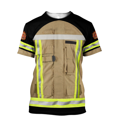 Customize QR Code Firefighter Hoodie For Men And Women MH17022101