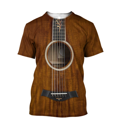 Guitar Musical Instrument 3D All Over Printed Shirts For Men And Women TN