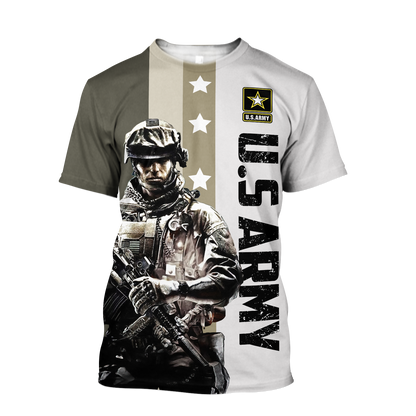 US Army 3D All Over Printed Hoodie SN24052105
