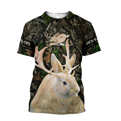 Premium Jackalope 3D All Over Printed Unisex Shirts