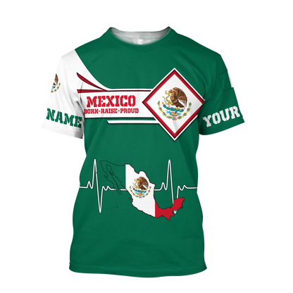 Personalized Mexican Pride Unisex Hoodie