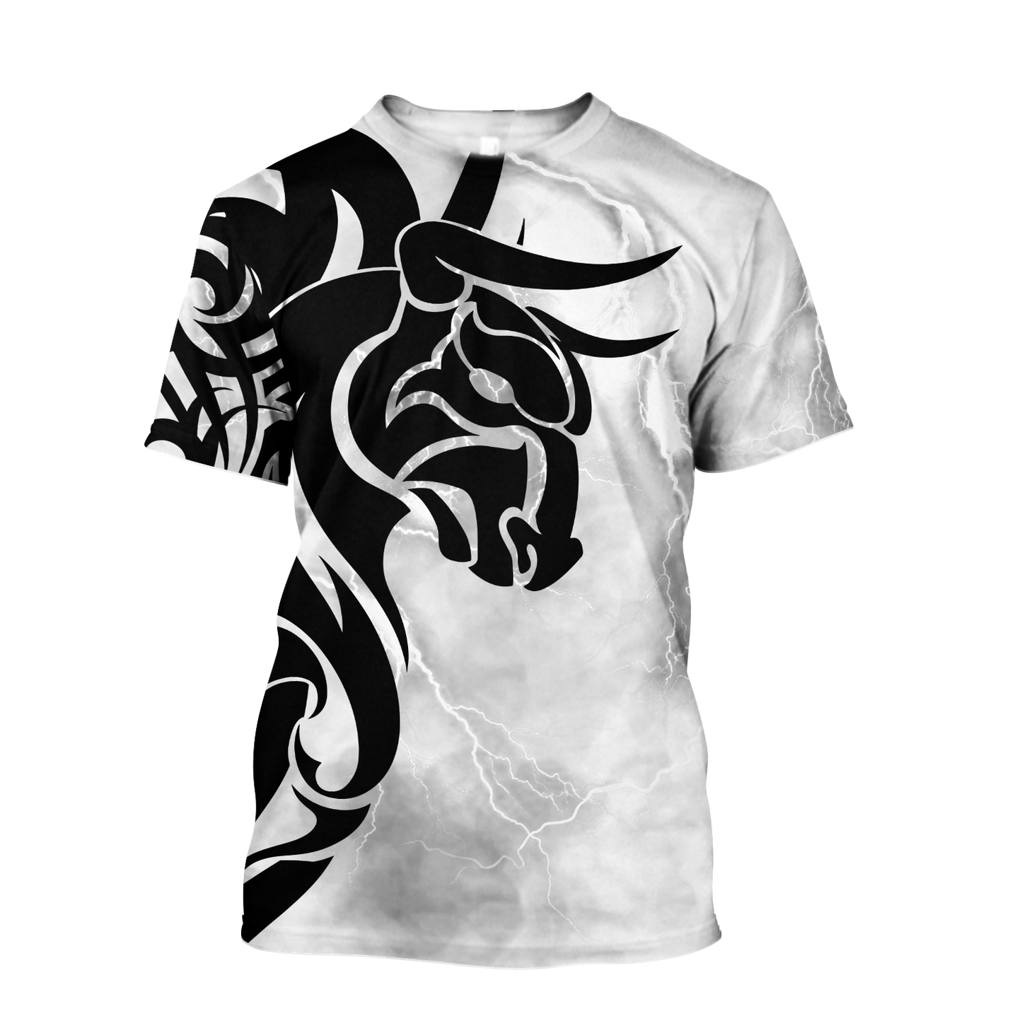 Premium Tribal Tattoo Bulls 3D Printed Unisex Shirts