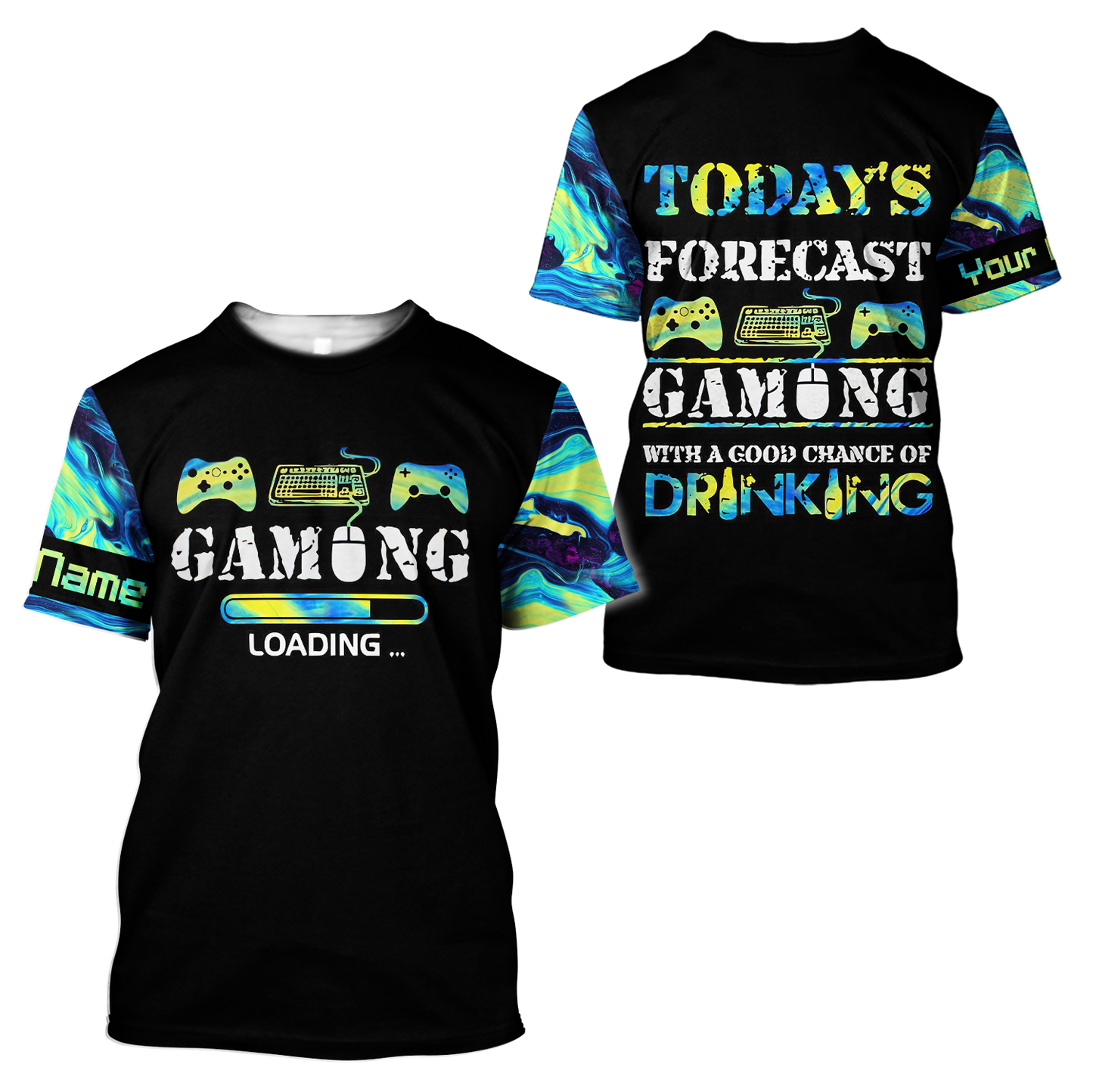Today's Forecast Gaming Personalized Name SN29042104
