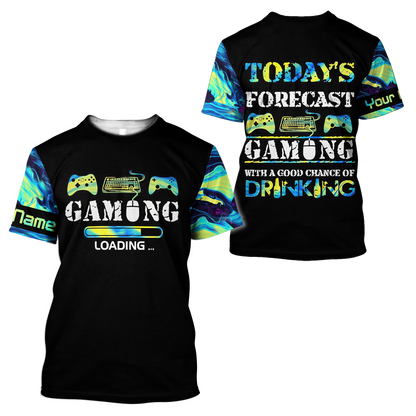 Today's Forecast Gaming Personalized Name SN29042104