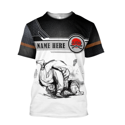Customize Name Judo Combat Hoodie For Men And Women TNA05042104