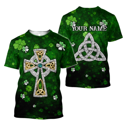 Personalized Irish Saint Patrick's Day 3D All Over Printed Shirts For Men And Women TN