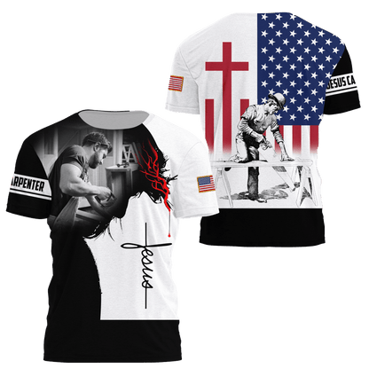Premium Jesus Carpenter 3D All Over Printed Unisex