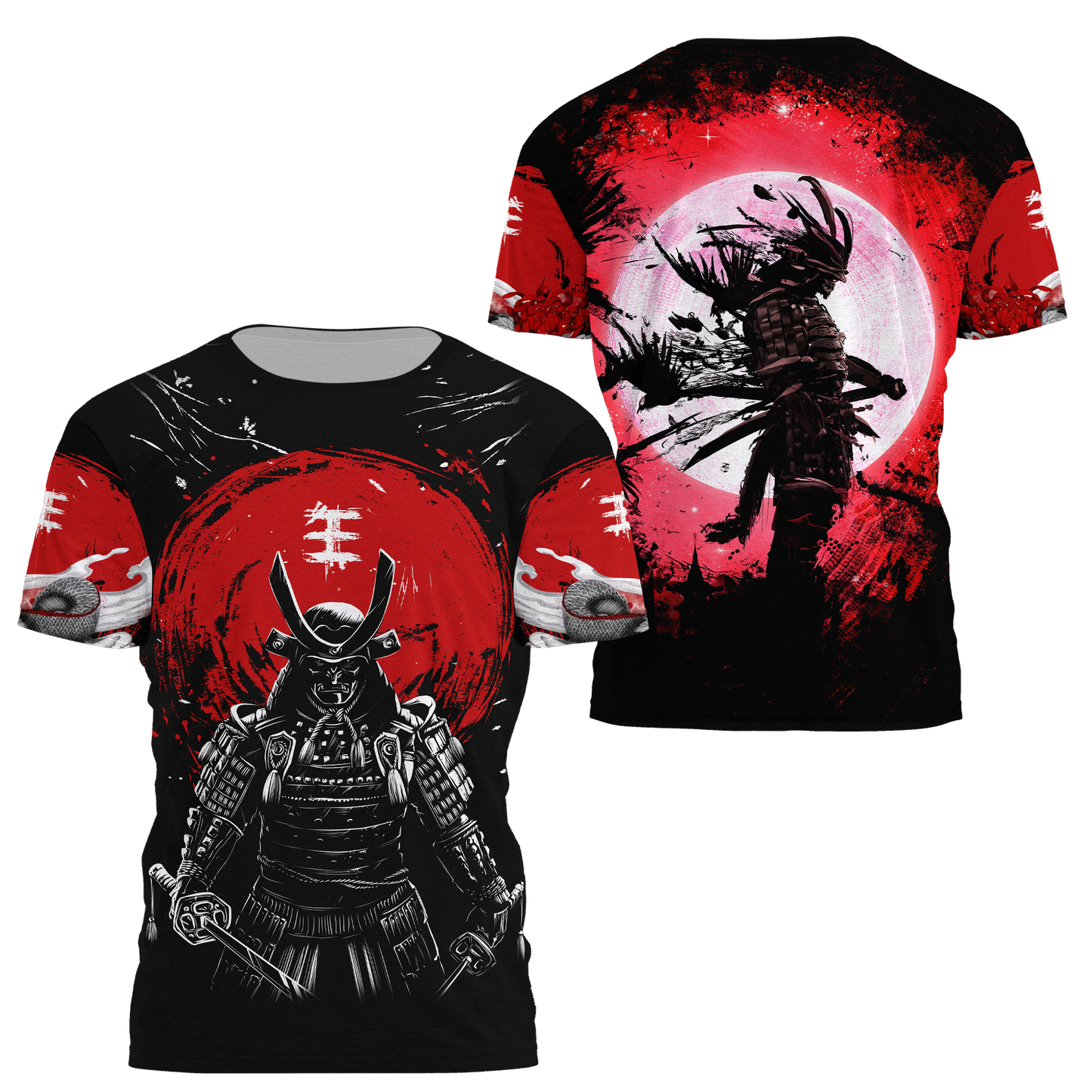 Japan Tattoo 3D All Over Printed Unisex Shirts