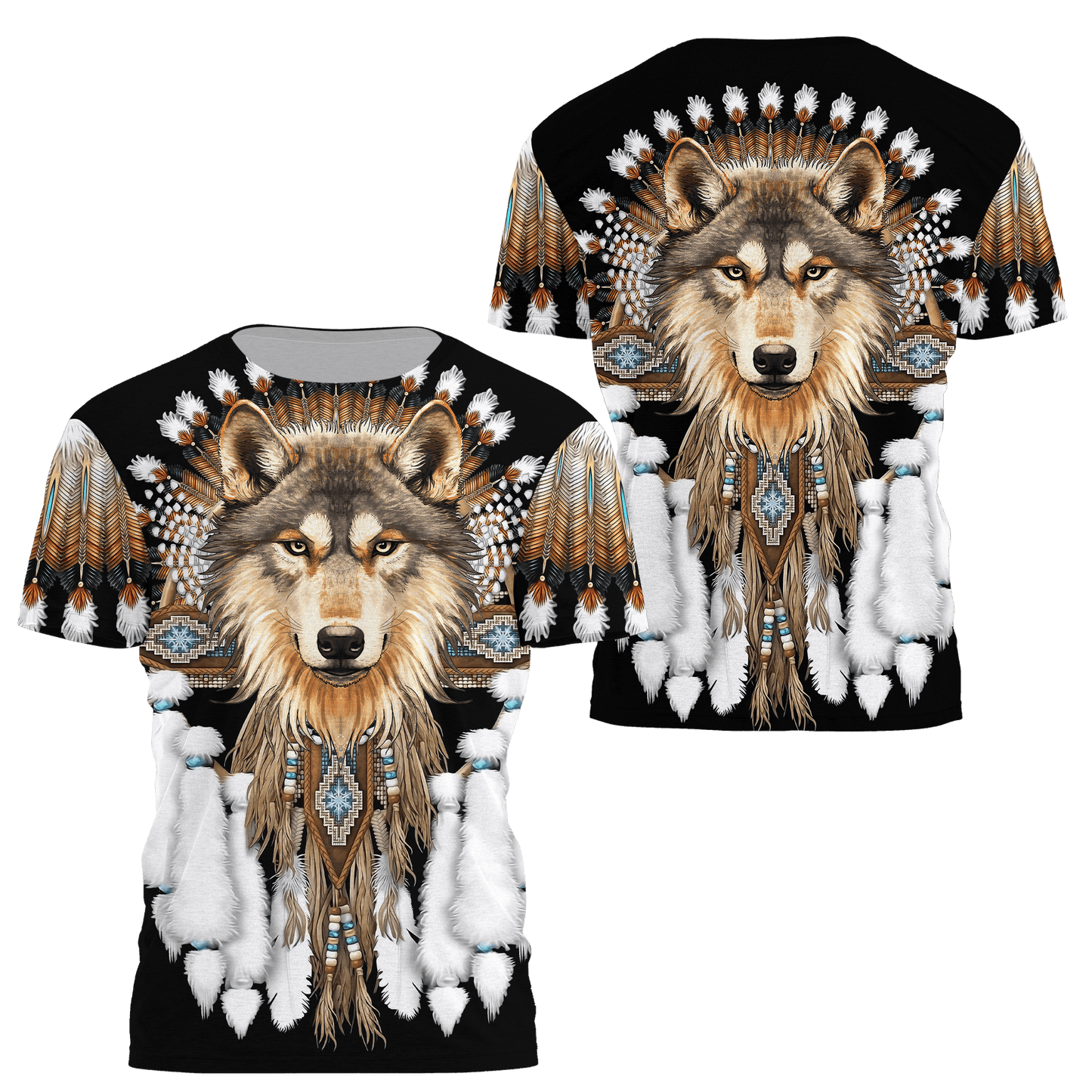 Native American 3D All Over Printed Unisex Shirts