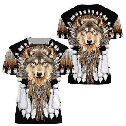 Native American 3D All Over Printed Unisex Shirts
