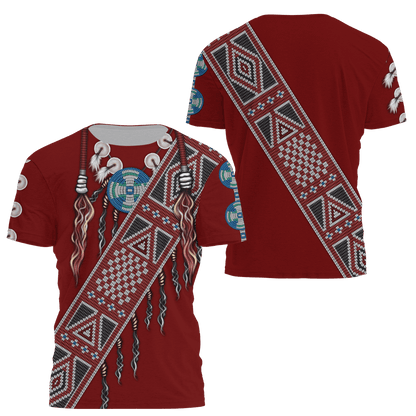 Native American 3D All Over Printed Unisex Shirts