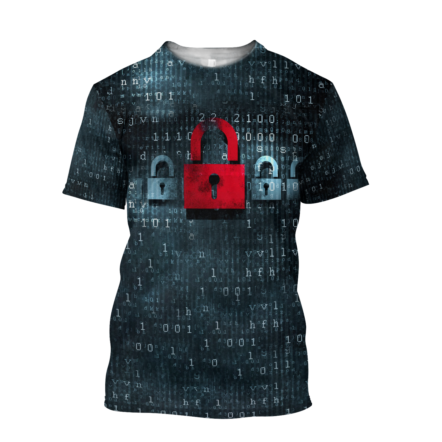 Cyber Language 3D All Over Printed Unisex Shirts