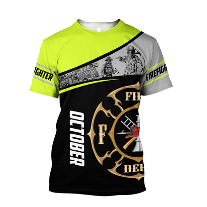 October Firefighter Hoodie For Men And Women MH28012122