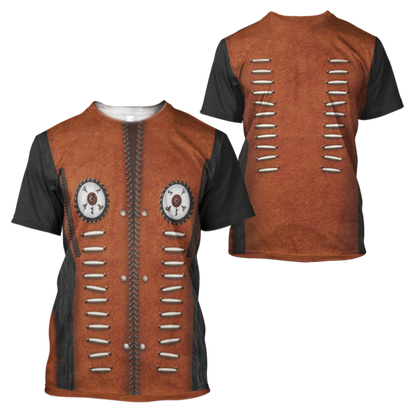 Native American 3D All Over Printed Unisex Shirts