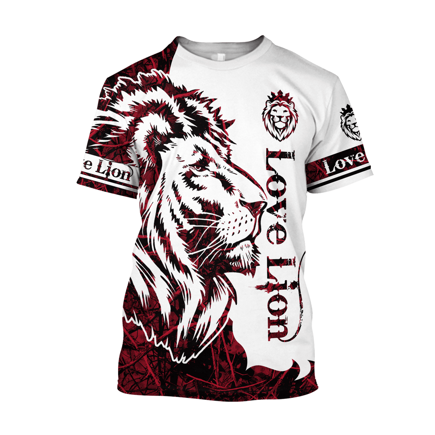 Love Lion 3D All Over Printed Unisex Shirts