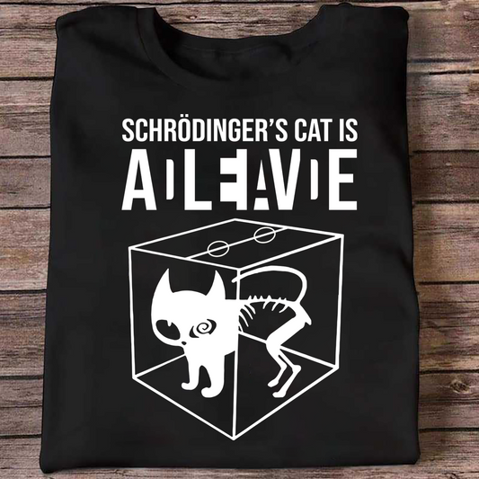Schrödinger's Cat Science T-Shirt