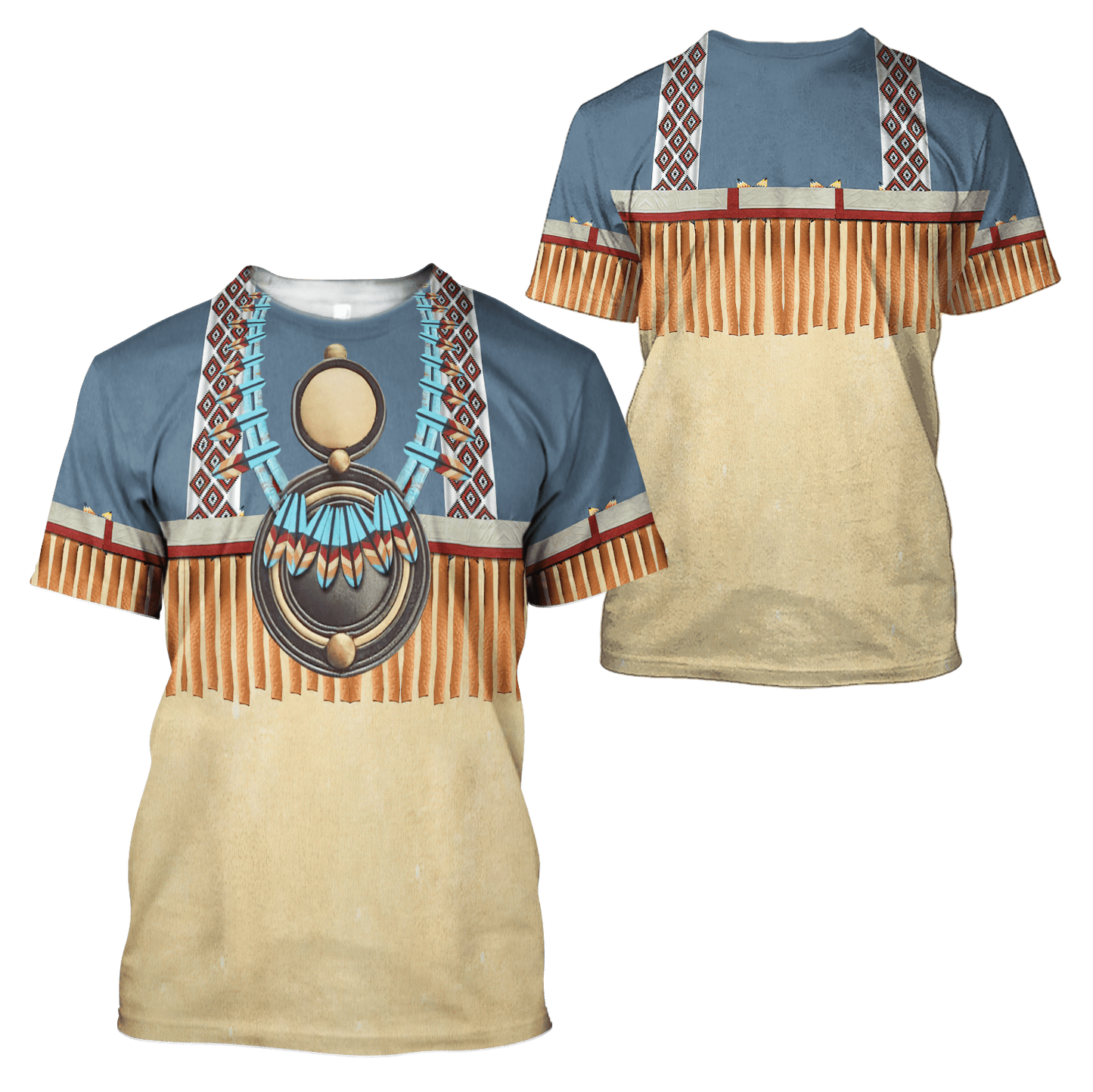 Native American 3D All Over Printed Unisex Shirts