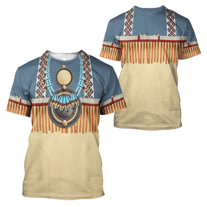 Native American 3D All Over Printed Unisex Shirts