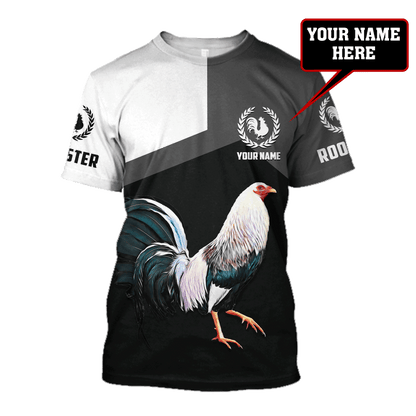 Personalized Rooster 3D Printed Unisex Shirts AM10052106