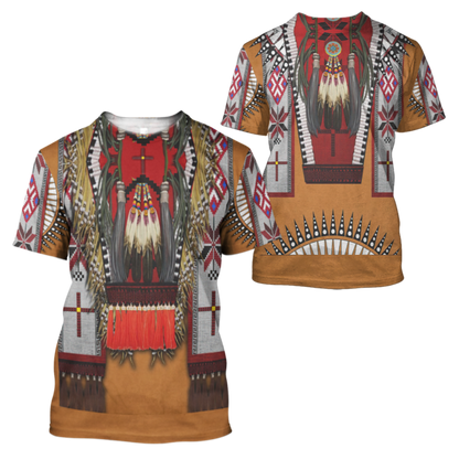 Native American 3D All Over Printed Unisex Shirts