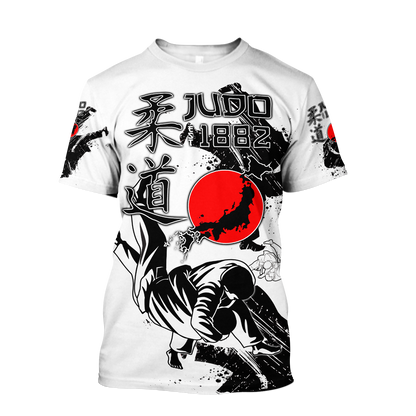 3D All Over Printed Judo Unisex Shirts xt
