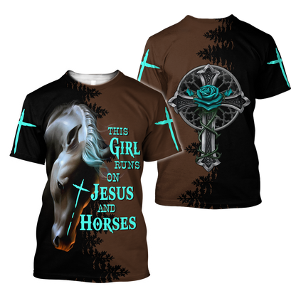 Premium Christian Jesus 3D All Over Printed Unisex Shirts DD17022101