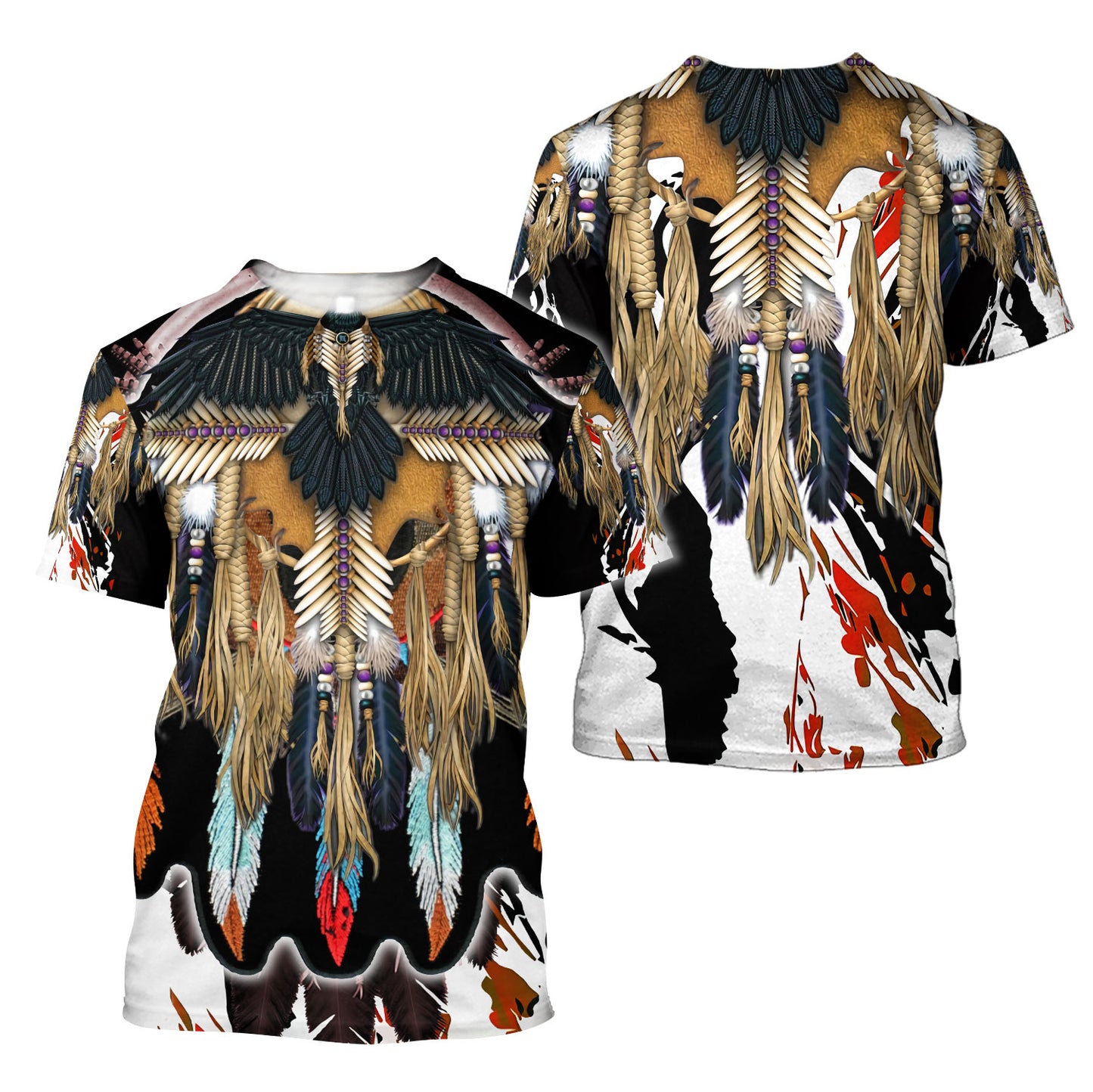 Native American 3D All Over Printed Unisex Shirts