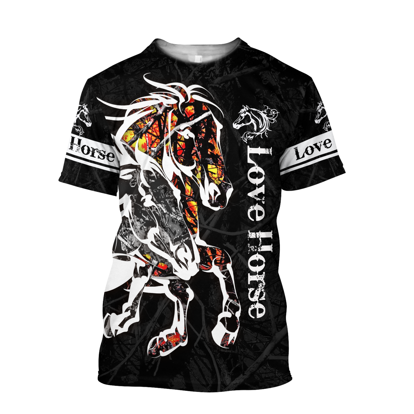 Horse 3D All Over Printed Shirts For Men and Women