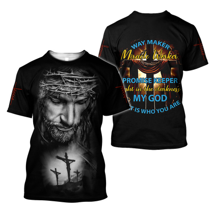 Premium Christian Jesus 3D All Over Printed Unisex Shirts TNA17022101