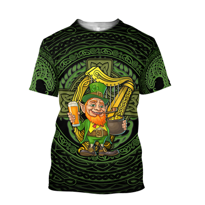 Premium Unisex Hoodie Irish St.Patrick Let Drink ML