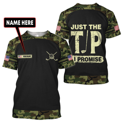 Custom Name XT Golf Lovers 3D Printed Shirts