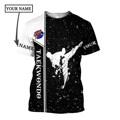 Customize Name Taekwondo Hoodie For Men And Women DD26032105
