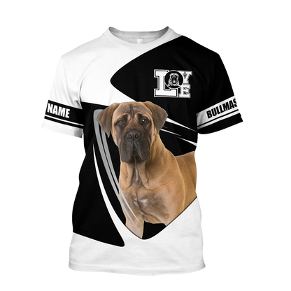 Bullmag Dog 3D All Over Printed Unisex PL