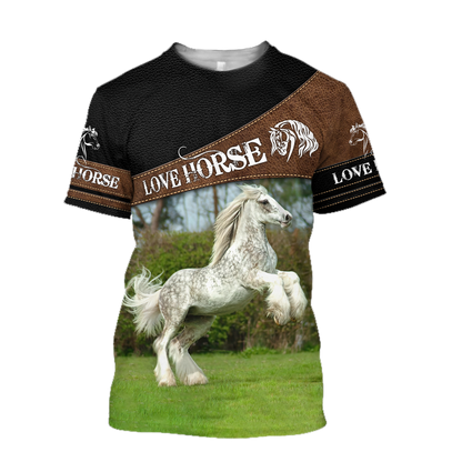 Beautiful Horse 3D All Over Printed Shirts TR1811206
